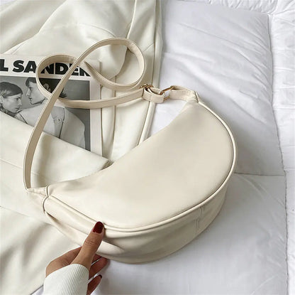 Rose | Women's Crescent Shoulder Bag — Willow & Wren Melbourne