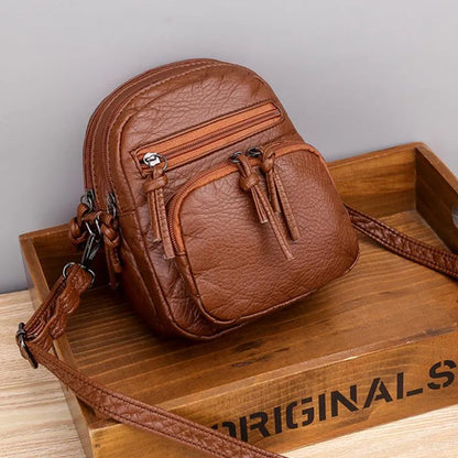 Rose | Women's Multi-Zip Crossbody Bag — Willow & Wren Melbourne