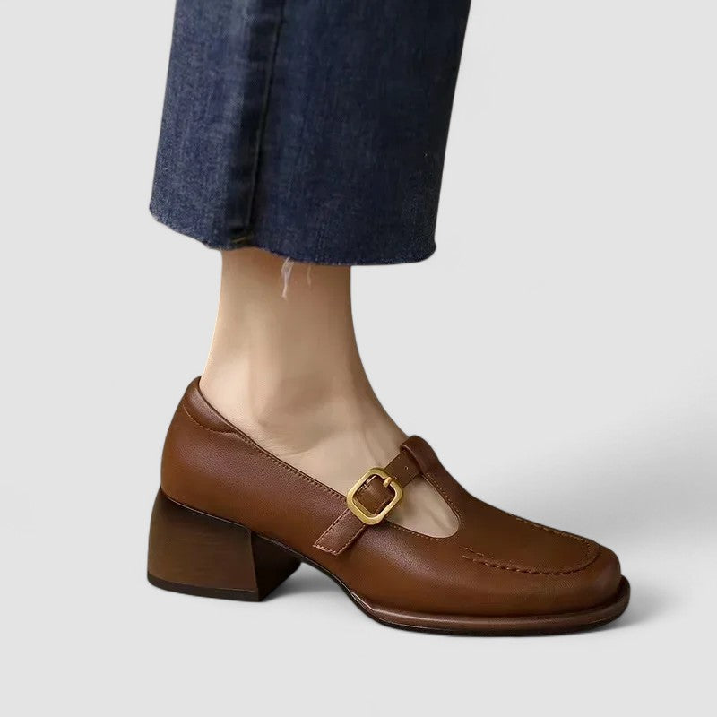 Sophia | Women's Comfort Mary Jane T-Bar Shoes — Willow & Wren Melbourne