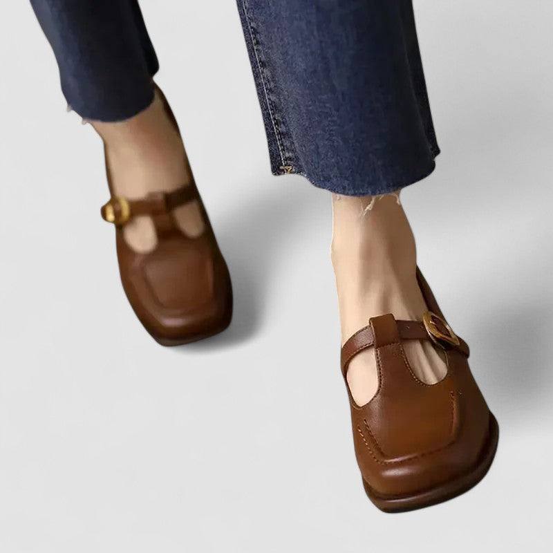 Sophia | Women's Comfort Mary Jane T-Bar Shoes — Willow & Wren Melbourne