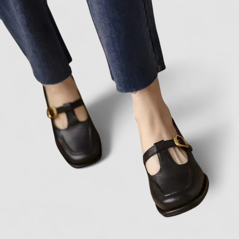 Sophia | Women's Comfort Mary Jane T-Bar Shoes — Willow & Wren Melbourne
