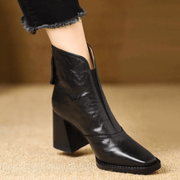 Audrey | Women's Luxury Heeled Ankle Boots — Willow & Wren Melbourne