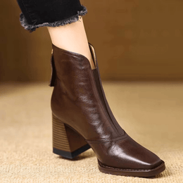 Audrey | Women's Luxury Heeled Ankle Boots — Willow & Wren Melbourne